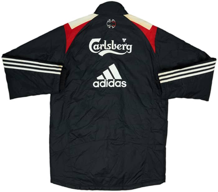 2007-08 Liverpool adidas Padded Bench Coat - 4/10 - (S)