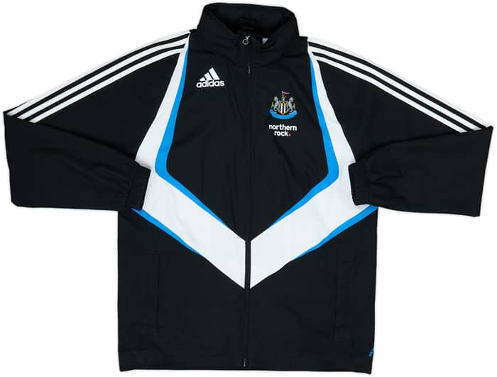 2009-10 Newcastle adidas Hooded Rain Jacket - 6/10 - (XL.Boys)