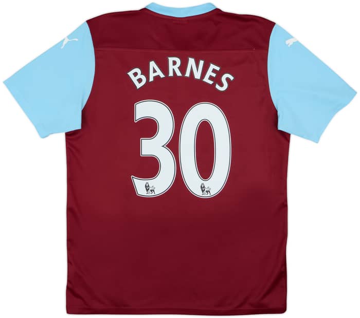 2014-15 Burnley Home Shirt Barnes #30 - 6/10 - (L)