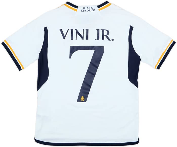 2023-24 Real Madrid Home Shirt Vini Jr. #7 - 7/10 - (L.Boys)