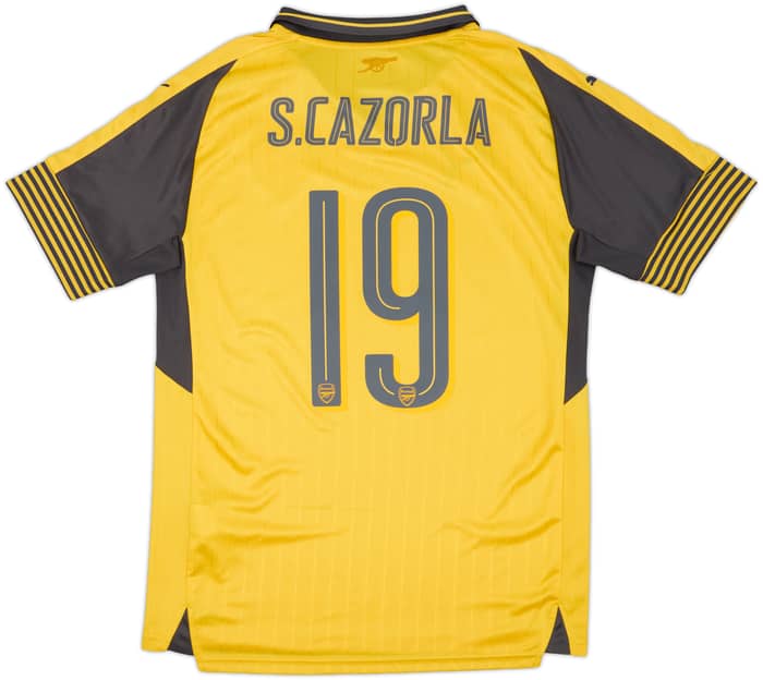 2016-17 Arsenal Away Shirt S.Cazorla #19 - 5/10 - (M)
