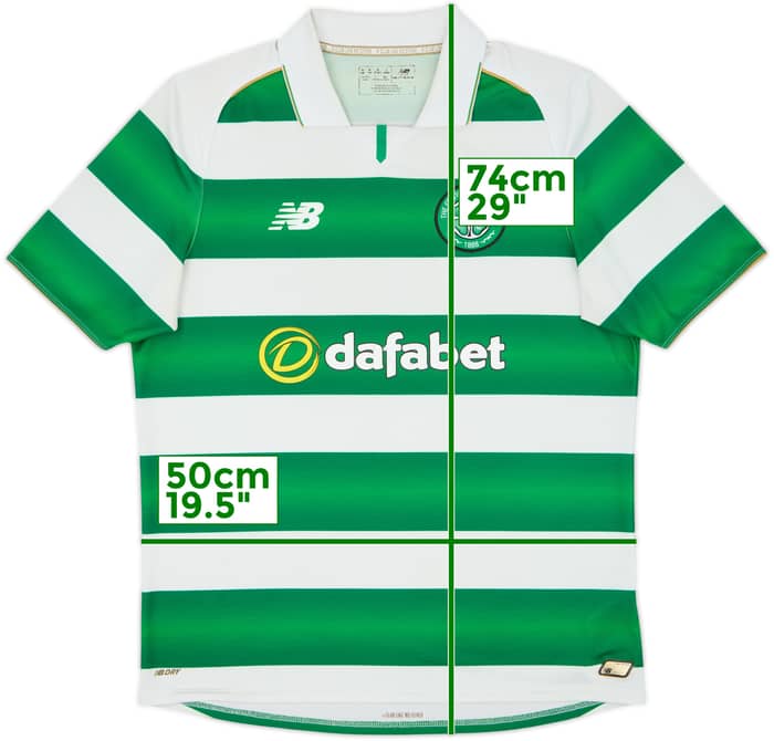 2016-17 Celtic Home Shirt - 5/10 - (M)