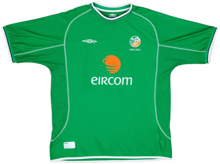 2002-03 Ireland Home Shirt R.Keane #10 - 8/10 - (XXL)
