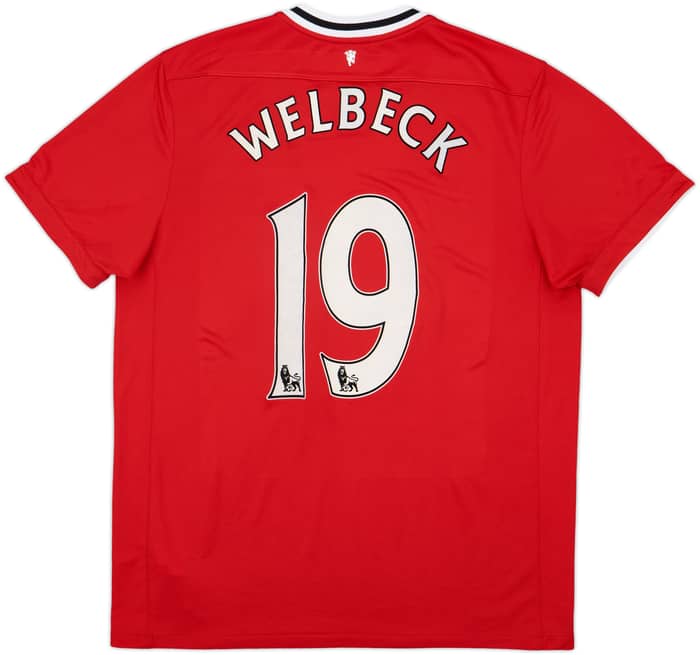 2011-12 Manchester United Home Shirt Welbeck #19 - 8/10 - (XL)