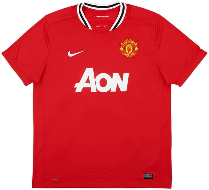 2011-12 Manchester United Home Shirt Welbeck #19 - 8/10 - (XL)