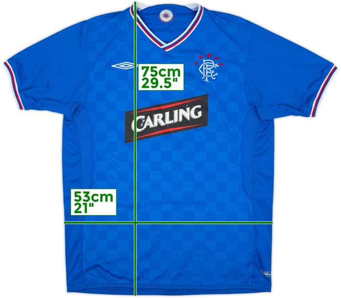 2009-10 Rangers Home Shirt - 6/10 - (L)