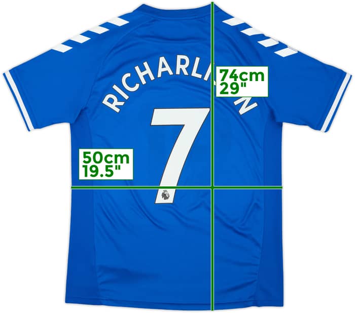 2020-21 Everton Home Shirt Richarlison #7 - 7/10 - (M)