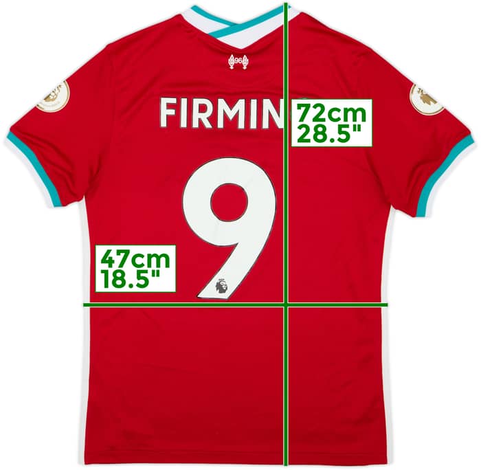2020-21 Liverpool Home Shirt Firmino #9 - 6/10 - (M)