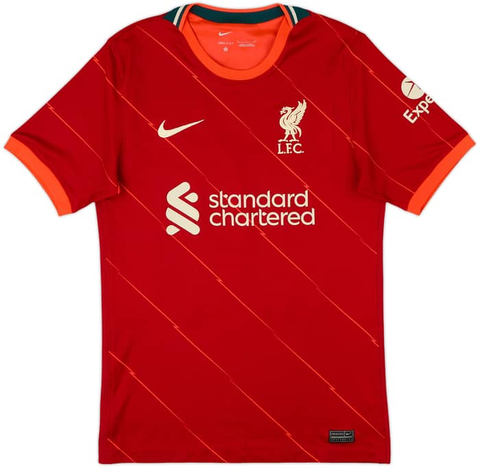 2021-22 Liverpool Home Shirt Alexander-Arnold #66 - 6/10 - (S)
