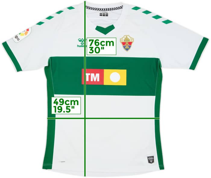 2020-21 Elche Home Shirt - 8/10 - (L)
