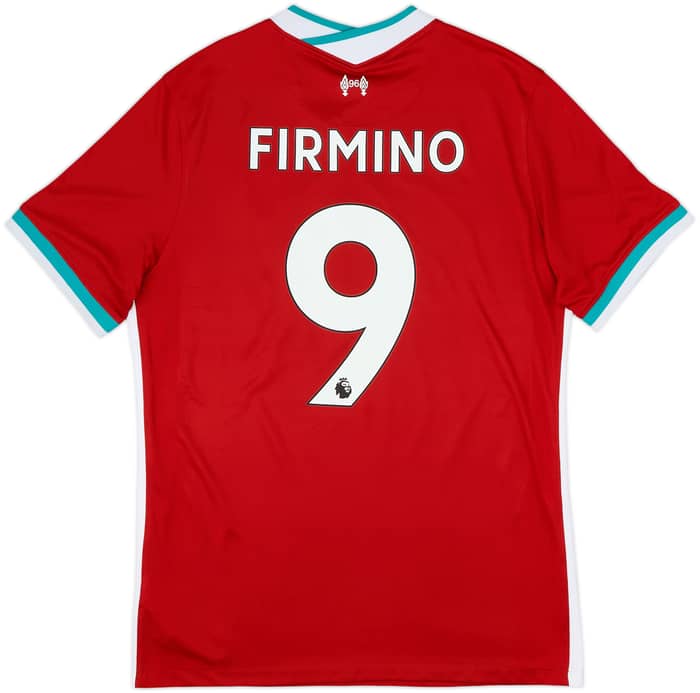 2020-21 Liverpool Home Shirt Firmino #9 - 7/10 - (L)