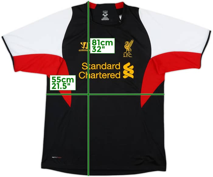 2012-13 Liverpool Warrior Training Shirt - 8/10 - (XL)