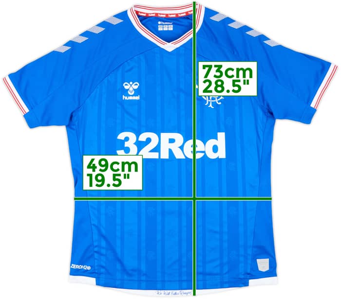 2019-20 Rangers Home Shirt - 10/10 - (L)