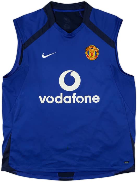 2005-06 Manchester United Nike Training Vest - 6/10 - (L)