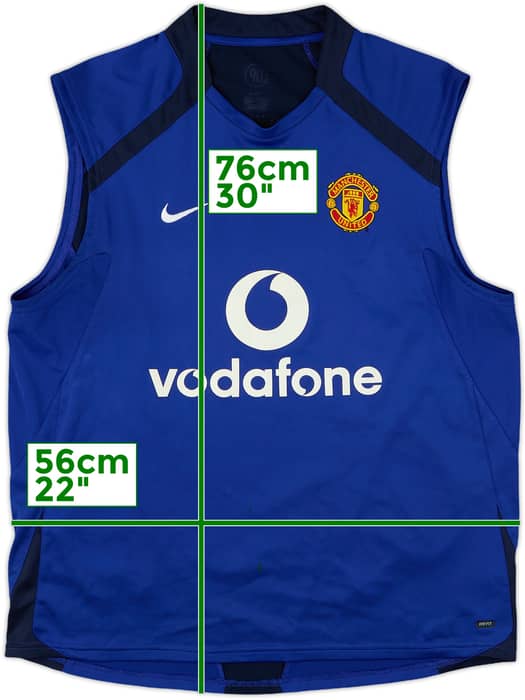 2005-06 Manchester United Nike Training Vest - 6/10 - (L)