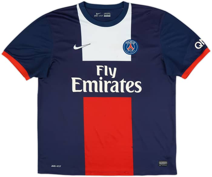 2013-14 Paris Saint-Germain Home Shirt Beckham #32 - 5/10 - (XL)