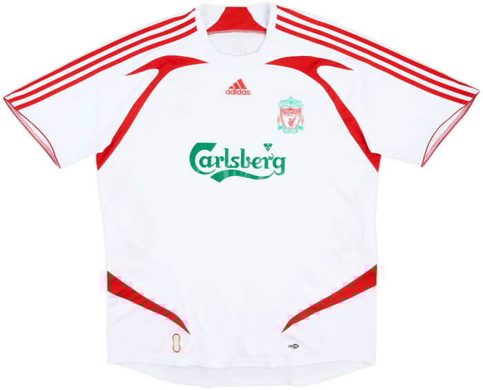 2007-08 Liverpool Away Shirt Gerrard #8 - 6/10 - (XL)