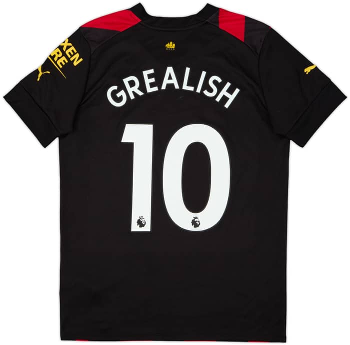 2022-23 Manchester City Away Shirt Grealish #10 - 6/10 - (S)