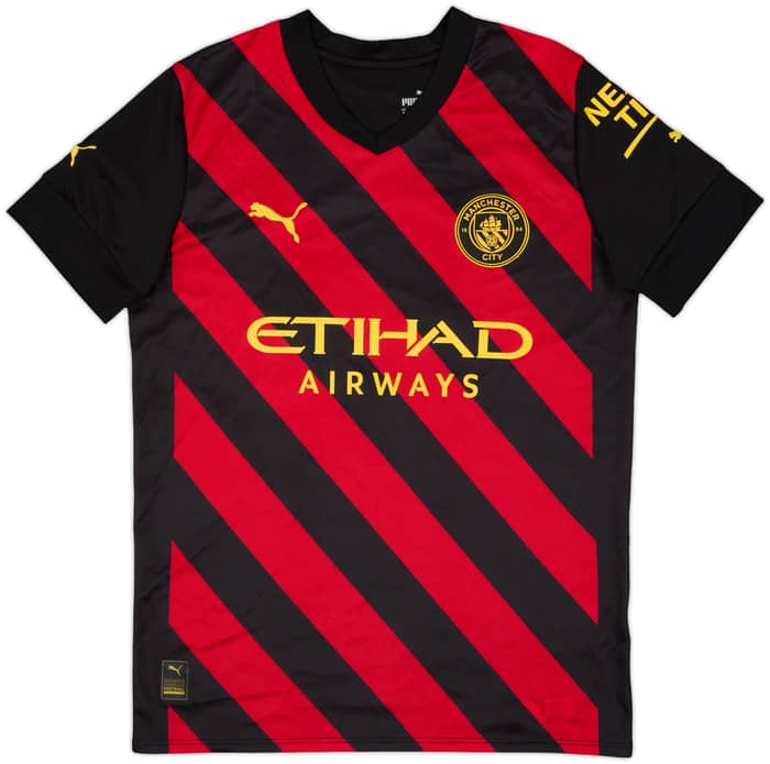 2022-23 Manchester City Away Shirt Grealish #10 - 6/10 - (S)