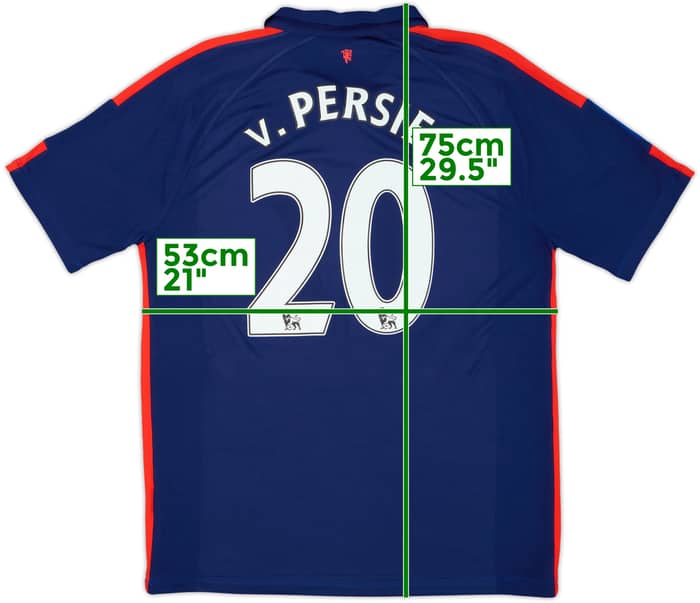 2014-15 Manchester United Third Shirt V.Persie #20 - 10/10 - (L)