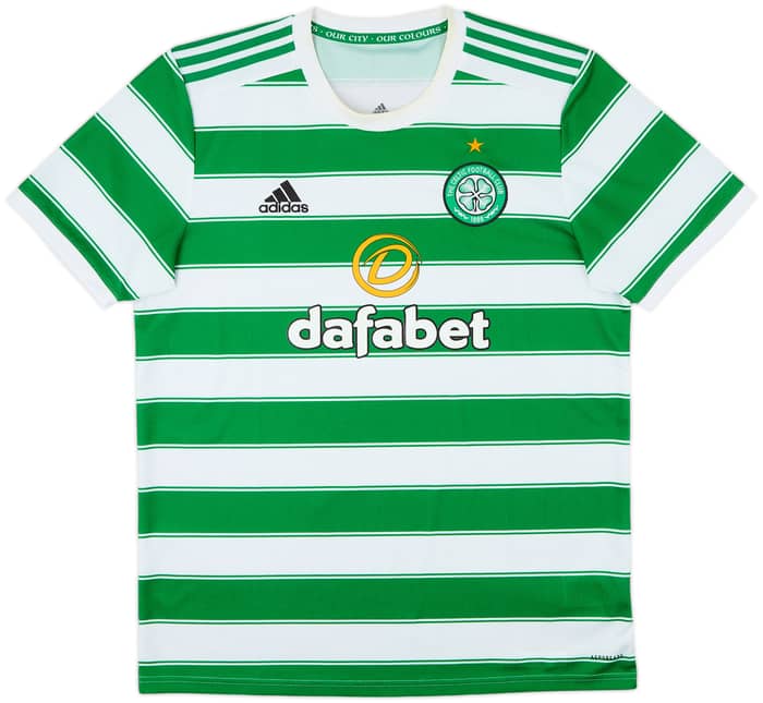 2021-22 Celtic Home Shirt - 5/10 - (L)