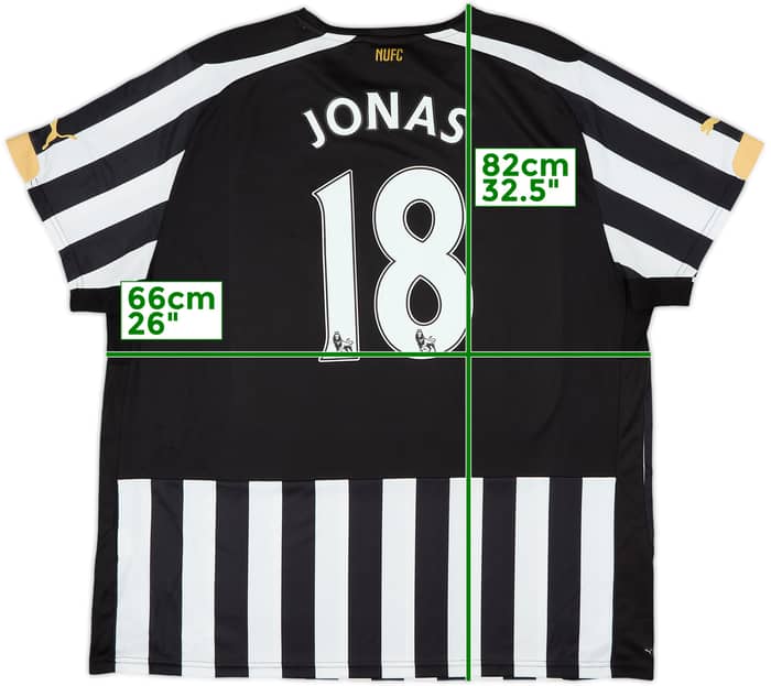 2014-15 Newcastle Home Shirt Jonas #18 - 6/10 - (XXL)