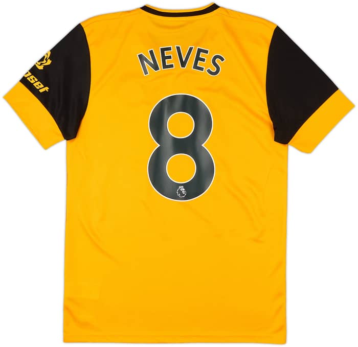 2020-21 Wolves Home Shirt Neves #8 - 8/10 - (S)