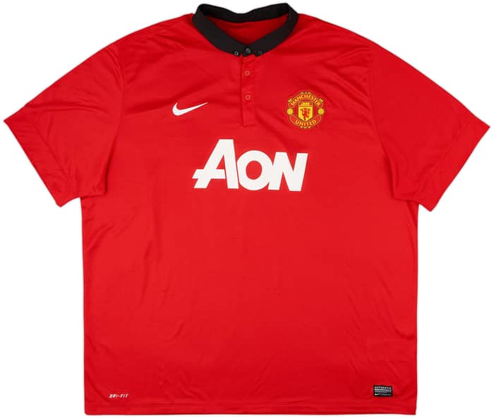 2013-14 Manchester United Home Shirt V.Persie #20 - 8/10 - (3XL)
