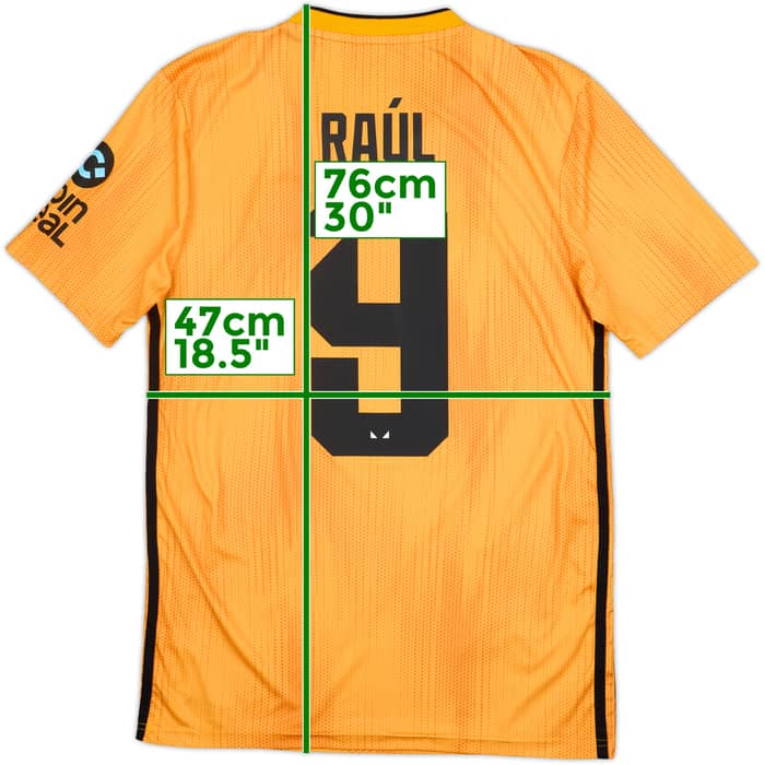 2018-19 Wolves Home Shirt Raul #9 - 9/10 - (S)
