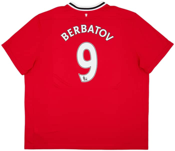 2011-12 Manchester United Home Shirt Berbatov #9 - 8/10 - (3XL)