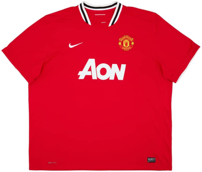 2011-12 Manchester United Home Shirt Berbatov #9 - 8/10 - (3XL)