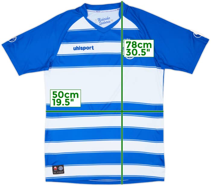 2015-16 MSV Duisburg Home Shirt - 8/10 - (M)