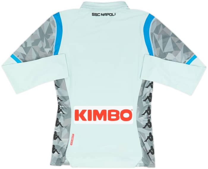2018-19 Napoli Authentic Third L/S Shirt (S)