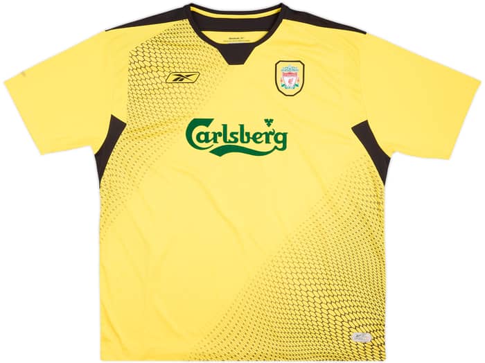 2004-06 Liverpool Away Shirt Gerrard #8 - 9/10 - (XL)