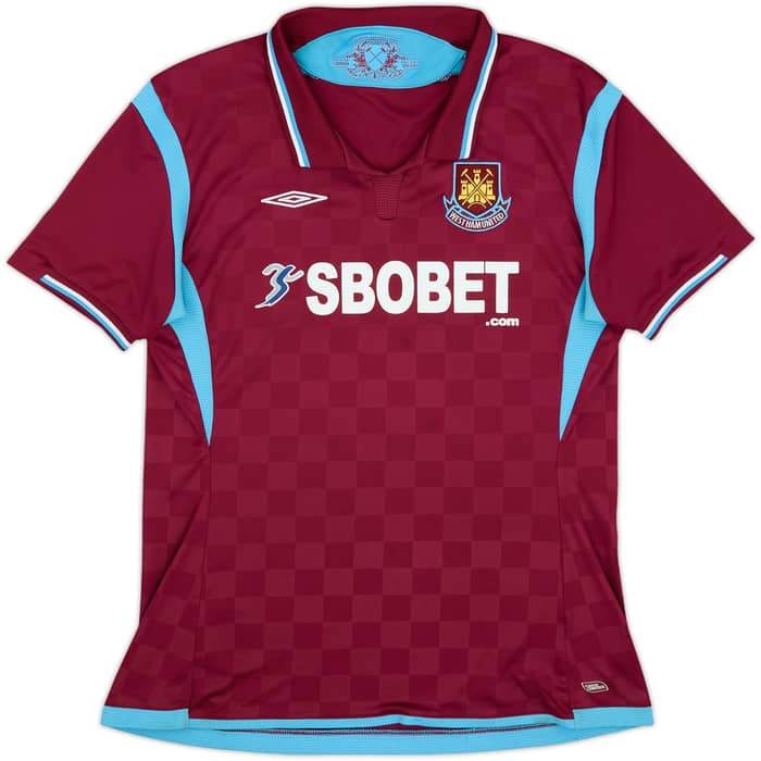 2009-10 West Ham Home Shirt - 9/10 - (Women's L)