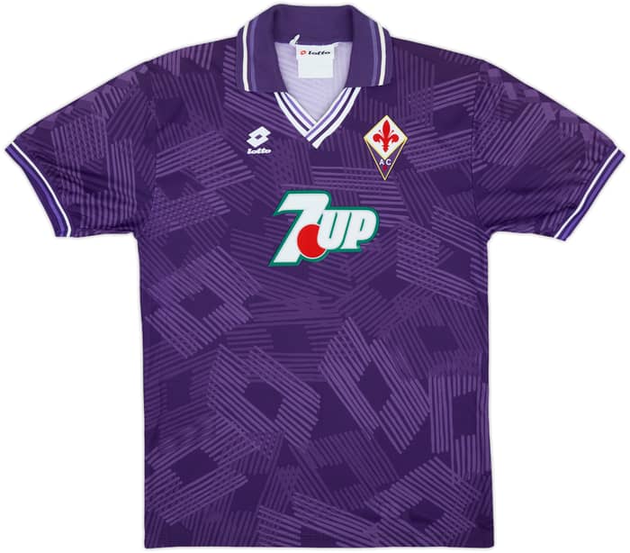 1992-93 Fiorentina Home Shirt - 8/10 - (M)