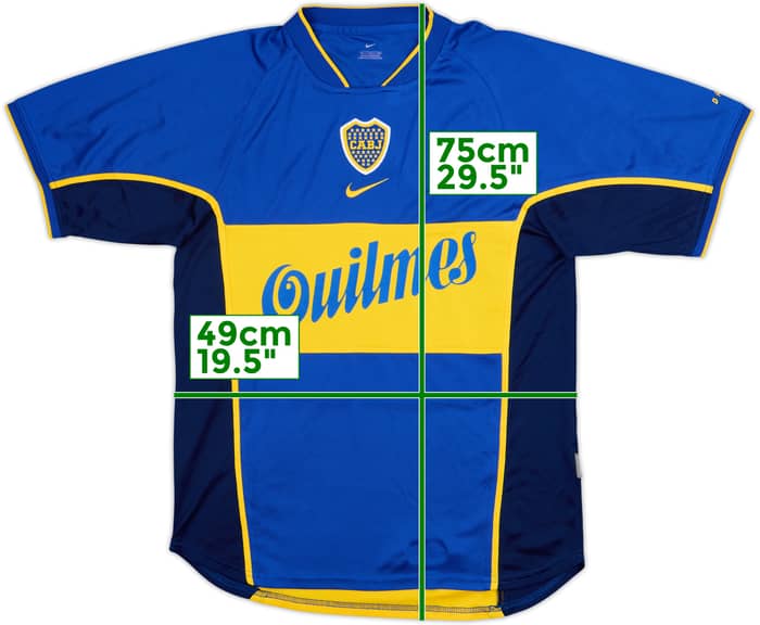 2001-02 Boca Juniors Home Shirt - 9/10 - (S)