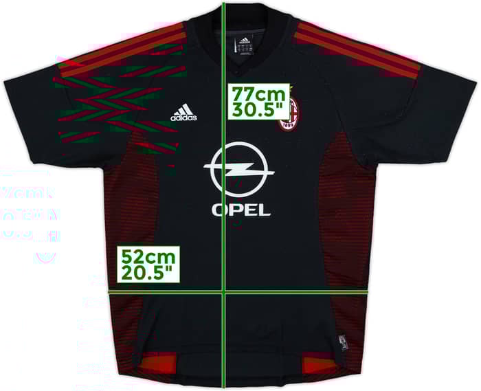 2002-03 AC Milan Third Shirt #5 - 5/10 - (M)