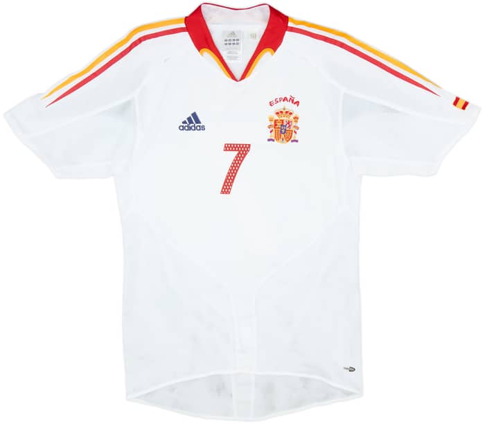 2004-06 Spain Away Shirt Raul #7 - 8/10 - (S)