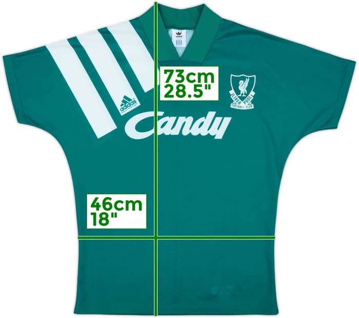 1991-92 Liverpool Away Shirt - 10/10 - (S)