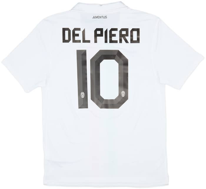 2010-12 Juventus Away Shirt Del Piero #10 - 8/10 - (L)
