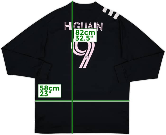 2020 Inter Miami Away L/S Shirt Higuian #9 - 8/10 - (XL)