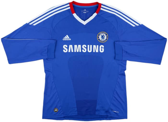 2010-11 Chelsea Home L/S Shirt Torres #9 - 6/10 - (L)