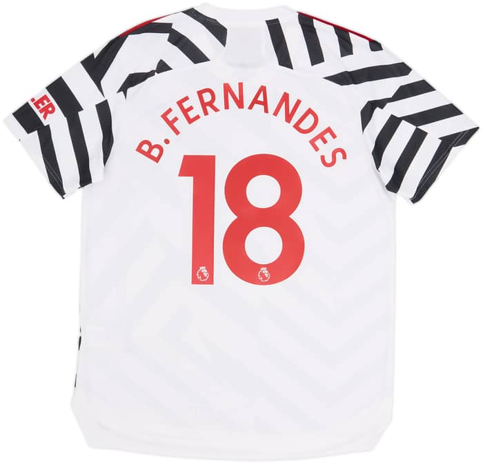 2020-21 Manchester United Authentic Third Shirt B.Fernandes #18 - 8/10 - (L)