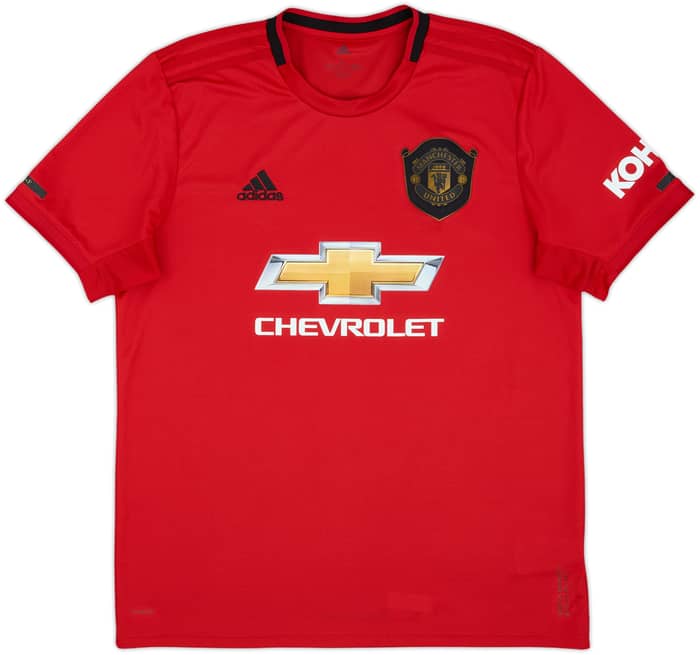 2019-20 Manchester United Home Shirt Pogba #6 - 9/10 - (L)