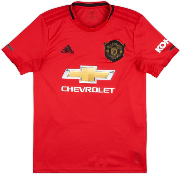 2019-20 Manchester United Home Shirt Pogba #6 - 9/10 - (S)