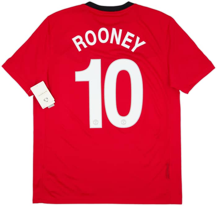 2009-10 Manchester United Home Shirt Rooney #10 (L)