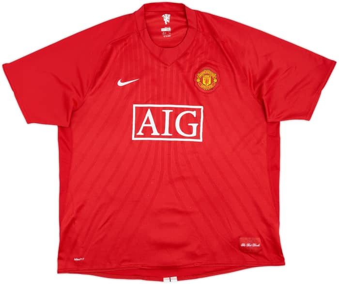 2007-09 Manchester United Home Shirt Ronaldo #7 - 6/10 - (3XL)