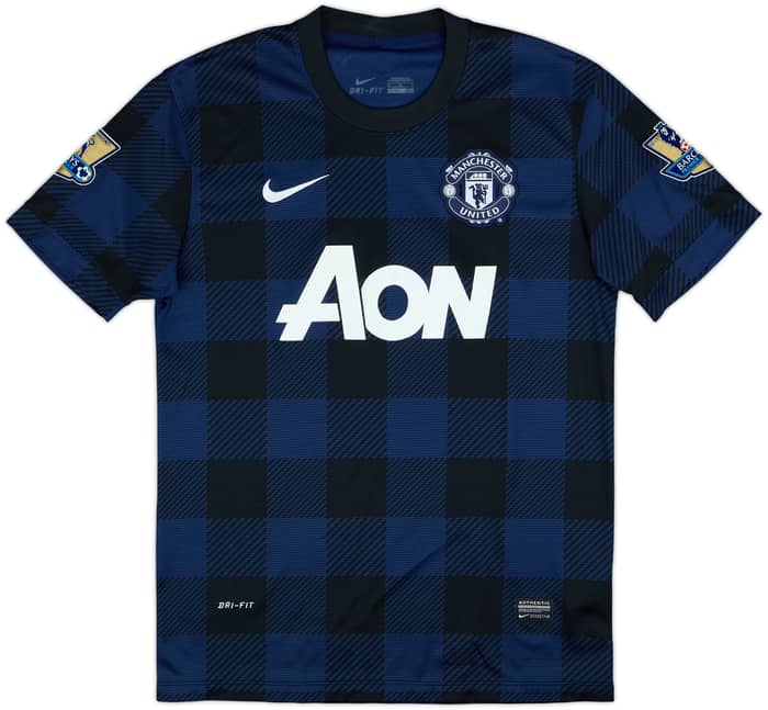 2013-14 Manchester United Away Shirt Champions #20 - 8/10 - (M)