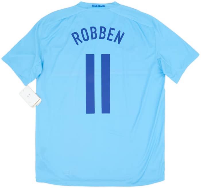 2008-10 Netherlands Away Shirt Robben #11 (L)